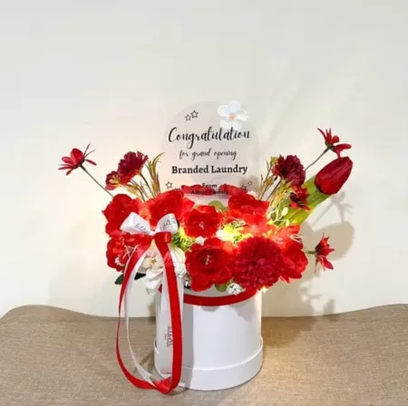 Bloom Box Akrilik Ucapan Grand Opening Ciawi